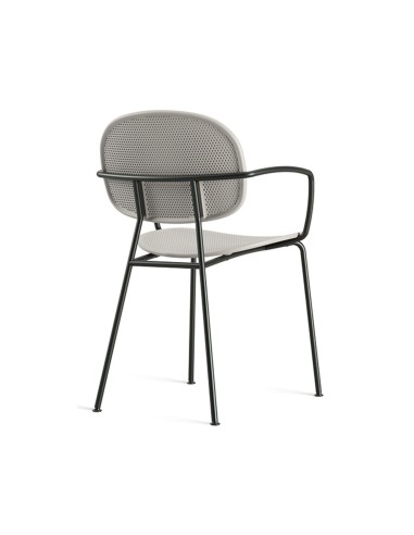 Tondina Slim – Chaise d’extérieur avec structure en métal et accoudoirs, alliant confort et durabilité