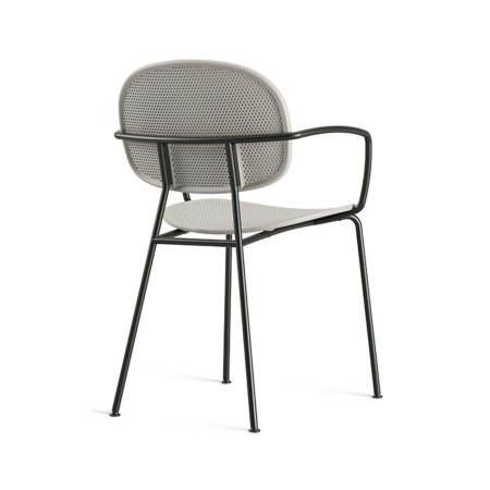 Tondina Slim – Chaise d’extérieur avec structure en métal et accoudoirs, alliant confort et durabilité