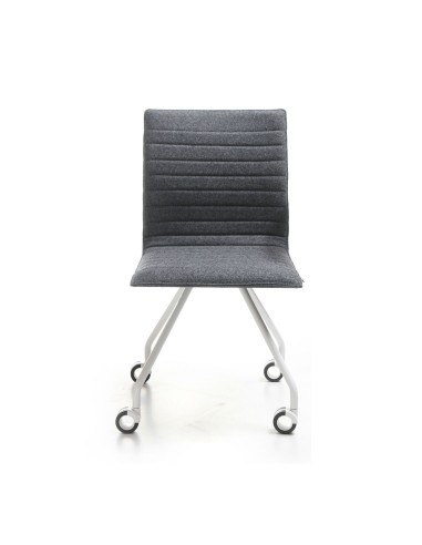 Chaise de réunion Orte 260 pivotante avec roulettes