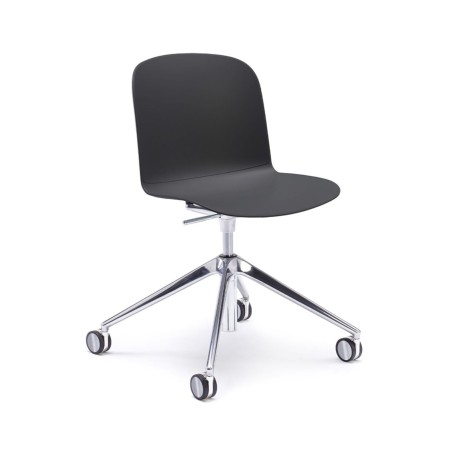 Chaise Relief réglable en hauteur avec roulettes