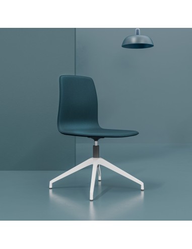 Chaise de réunion Orte AH 4R design professionnel B2B coloris bleu marine