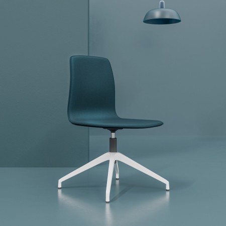 Chaise de réunion Orte AH 4R design professionnel B2B coloris bleu marine