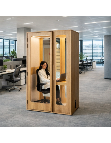 Cabine acoustique Haven Focus – Pod insonorisé premium | Office Acoustics