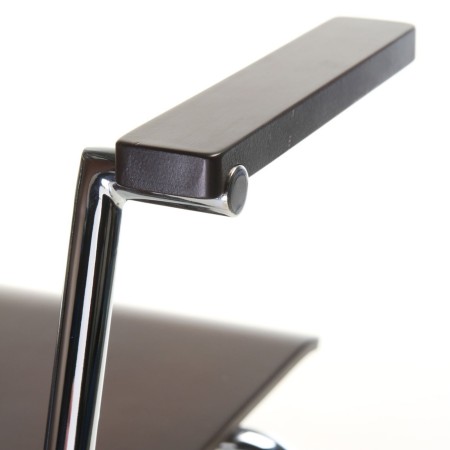 Accoudoirs mobile de la chaise Orte 220 noire pour salle de conférences