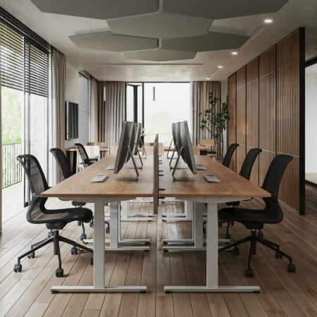 Chaise Ovidio en maille respirante pour espaces professionnels suisse avec roulettes 2