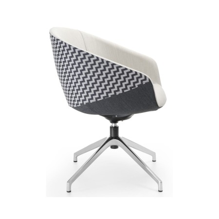 Chaise Oxco à pois, design original et confort garanti pour de longues réunions