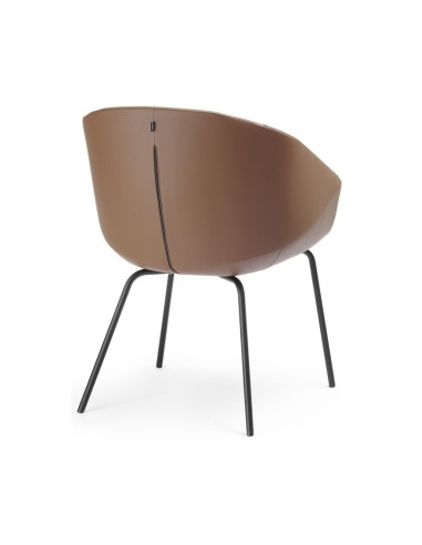 Chaise de réunion et d’accueil design rembourrée Oxco de dos