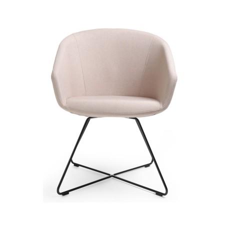 Chaise OX 290 pour salle de réunion et espace d’attente de face