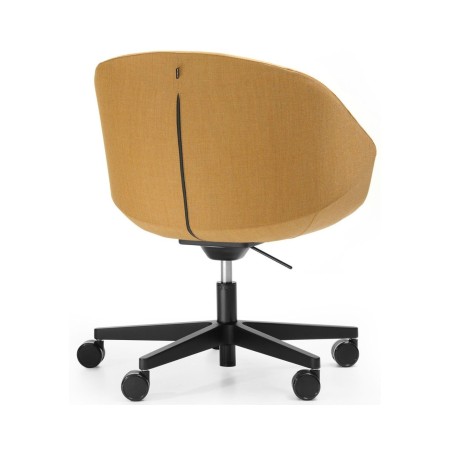 Chaise de réunion ergonomique OX 102 sur roulettes de dos