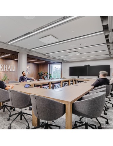 Chaise de réunion OX 5R roulettes professionnelles en salle de conférence haut de gamme