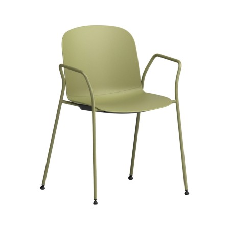 Chaise empilable avec accoudoirs intégrés – Relief