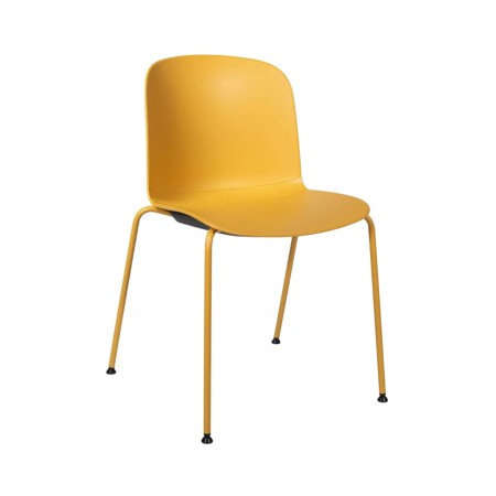 Chaise 4 pieds empilable avec coque plastique – Relief