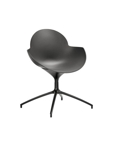 Chaise Cookie pivotante avec base étoile en aluminium