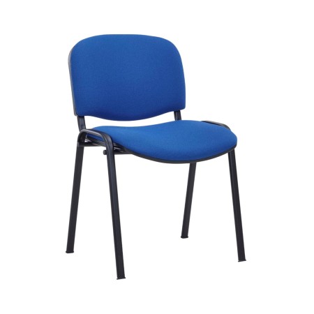 Chaise de conférence pas cher empilable bleu - Claudia - 3011