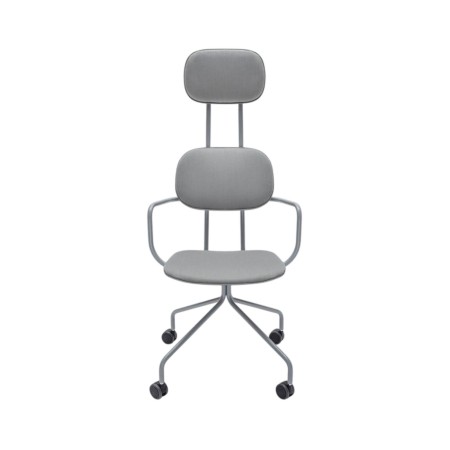 New School avec têtière - piétement étoile avec roulettes