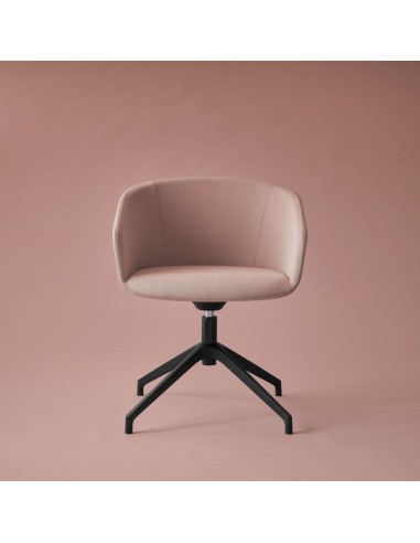 Ambiance design rose de la chaise pivotante Oxco small pour salle de réunion