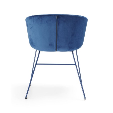 Chaise de réunion lounge compacte design filaire OX S 270 de dos