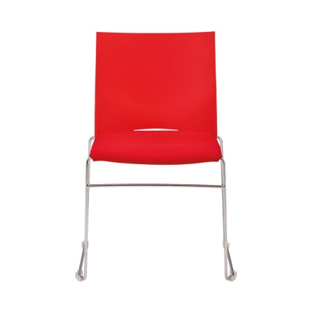 Chaise réunion avec assise tissu et empilable - Jill - Sitek - 3681