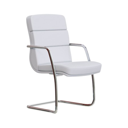 Chaise conférence luge en cuir véritable - Scena - Las Mobili 2