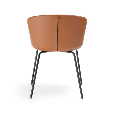 Chaise professionnelle élégante OX S 215 pour salle de réunion de dos