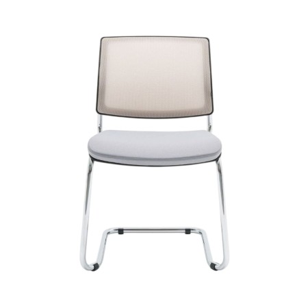 Chaise de conférence piétement luge de qualité - Gaya - MDD - GYC1