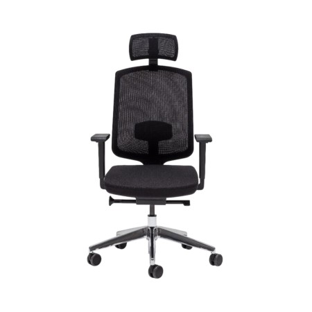 Chaise de bureau professionnelle avec têtière 100% réglable - Sava