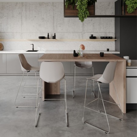 Hocker de restauration en plastique EG H Eggo 2