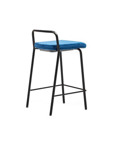 Chaise haute Momo MO HN structure métal pour bureaux et comptoirs