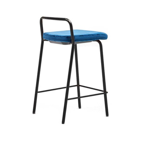 Chaise haute Momo MO HN structure métal pour bureaux et comptoirs