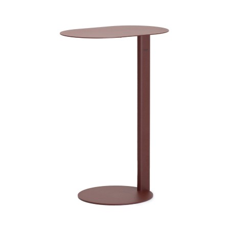 Table d’appoint ovale plateau bois et pied métal - Ovall