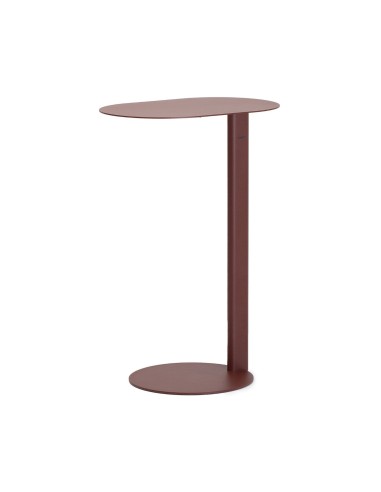 Table d’appoint ovale coloris terracotta moderne - Ovall