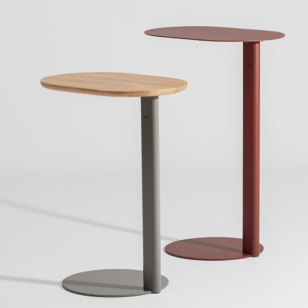 Tables d’appoint ovales bicolores design - Ovall