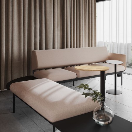 Table d’appoint ovale dans espace détente élégant - Ovall