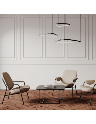 Table basse intégrée à espace lounge élégant - Epocc lounge