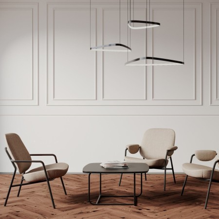 Table basse intégrée à espace lounge élégant - Epocc lounge