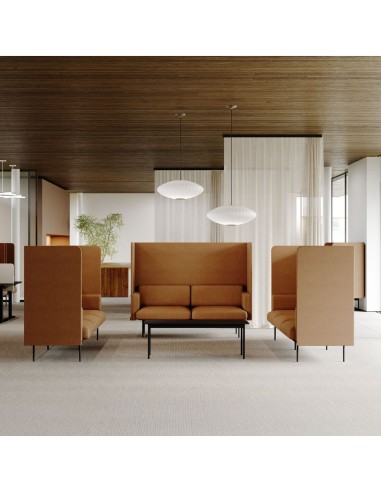 Table basse en situation dans espace lounge - Fora