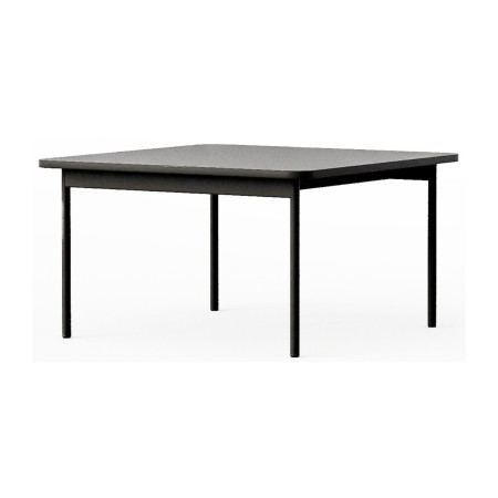 Table basse rectangulaire noir mat design - Fora