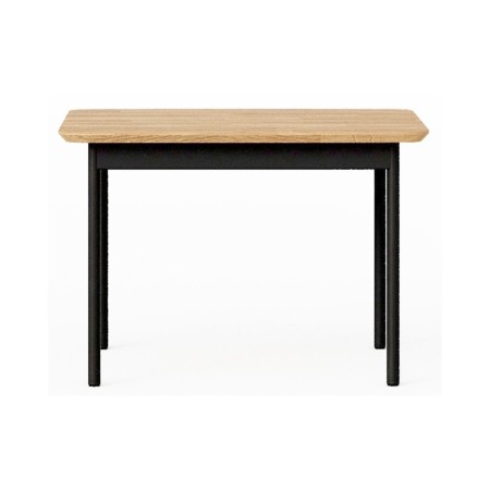 Table basse rectangulaire plateau bois et pied métal - Fora