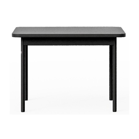 Table basse rectangulaire finition noire moderne - Fora