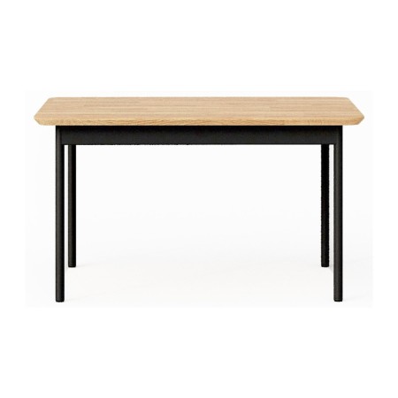 Table basse rectangulaire plateau bois et pied métal - Fora