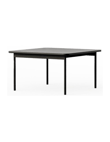 Table basse rectangulaire noir mat design - Fora