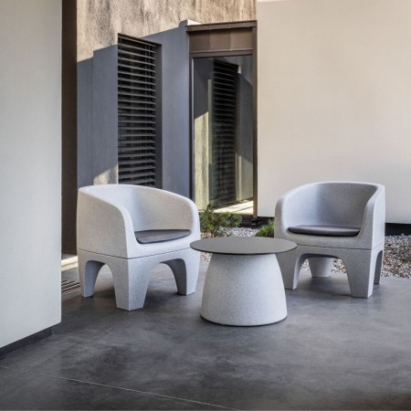 Table basse extérieure avec fauteuils assortis - Gummy bear 2