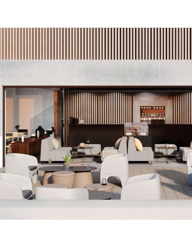 Mobilier extérieur design en espace hôtelier - Gummy bear