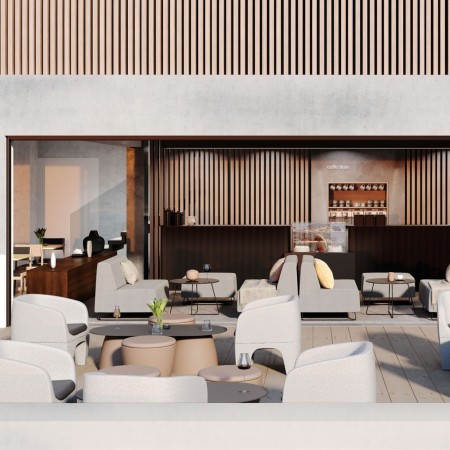 Mobilier extérieur design en espace hôtelier - Gummy bear