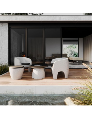 Tabouret bas extérieur convertible pot de fleur - Gummy Bear