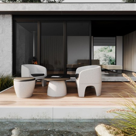 Tabouret bas extérieur convertible pot de fleur - Gummy Bear