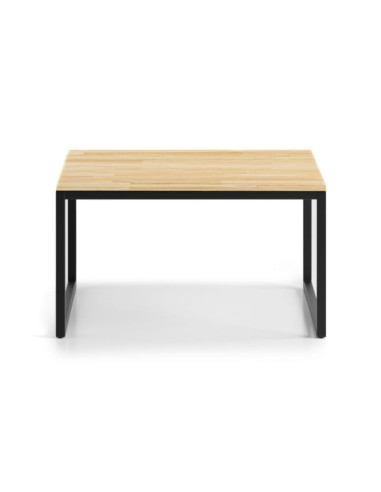 Table basse carrée design finition noire - Plint