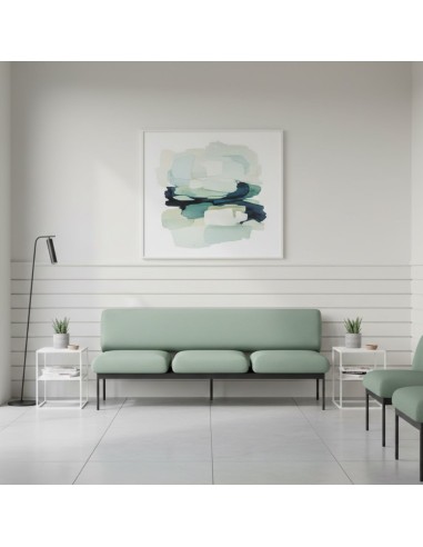 Canapé 3 places pour salle d'attente professionnel Fora Care design