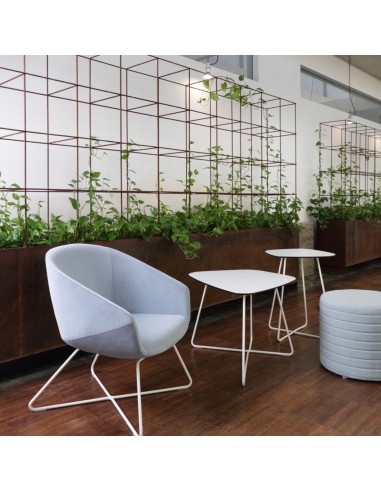 Table basse organique en espace détente moderne - Tables:coffee