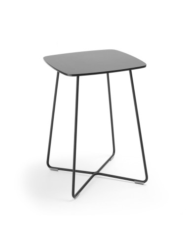 Table basse carrée design plateau compact - Tables:coffee